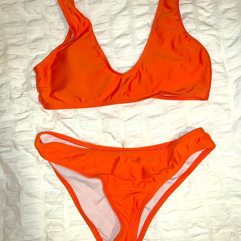 ORANGE HIGH QUALITY SWIM